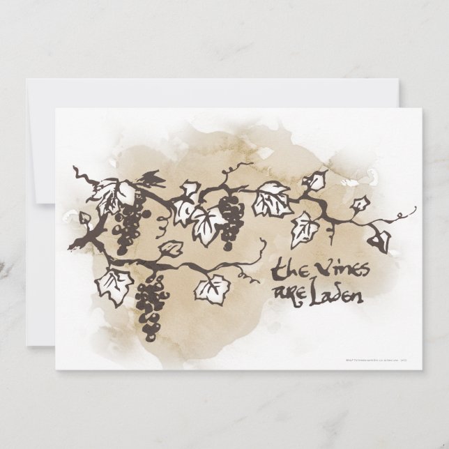 Carte Les Vins Sont Chargés (Devant)