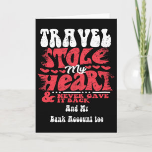 Carte Les voyages ont volé mon cœur ~ Drôle de Saint-Val