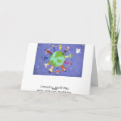 Carte lesbienne du jour de mère de LGBT (Dos)