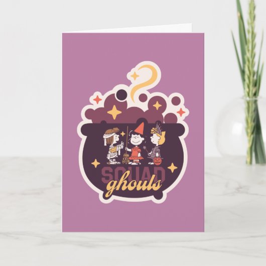 Carte L'escouade de Peanuts aux esprits maléfiques dans (Devant)