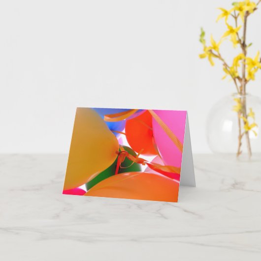 Carte L'espace entre (Fleur jaune)