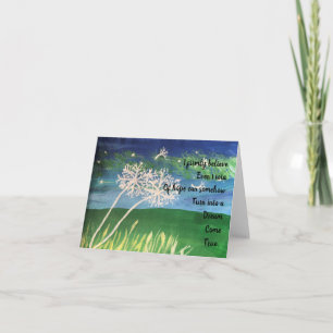 Carte L'espoir de voir le jour