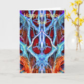 CARTE L'ESPRIT DANS L'ARBRE (Fleur jaune)