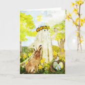 Carte L'Esprit d'Ostara (Fleur jaune)