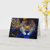 Carte L'Esprit du Jaguar (Fleur jaune)