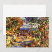 Carte L'Estaque par Pierre Renoir, Impressionnisme Vinta (Devant / Derrière)