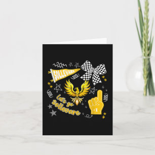 Carte Let' ; s Go Sollevare Retro Cheering School Spi