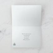 Carte Let Heaven and Nature Sing Christmas Card (Intérieur)