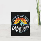 Carte Let The 7th Grade Adventure Begin Back To School S (Devant)