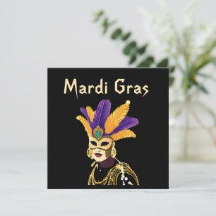 Carte "Let the Good Times Roll : Mardi Gras Celebration"