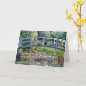 Carte L'étang Water Lily par Claude Monet (Fleur jaune)