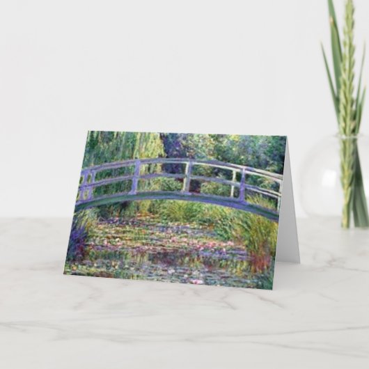 Carte L'étang Water Lily par Claude Monet (Devant)