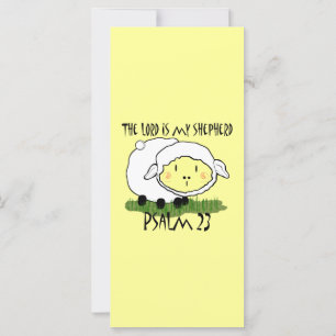 Carte L'Éternel est mon berger Psalm 23 T-shirt bébé - U