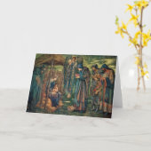 Carte L'étoile de Bethléem par Edward Coley Burne-Jones (Fleur jaune)