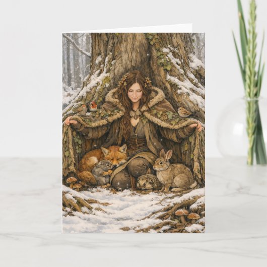 Carte L'étreinte de la forêt (Devant)