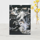 Carte L'étreinte du clair de lune (Fleur jaune)