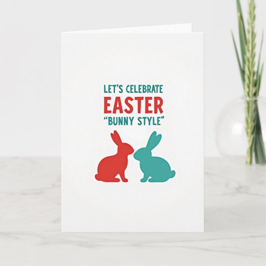 Carte Lets Celebrate Easter Card (Devant)