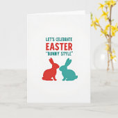 Carte Lets Celebrate Easter Card (Fleur jaune)