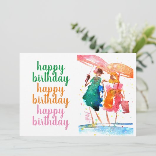 Carte Let's Walk and Talk #140106 (Debout devant)