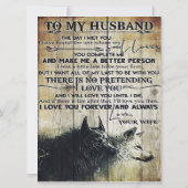 Carte Letter | Family Decoration | (Dos)