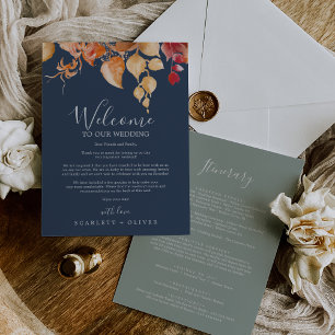 Carte LETTRE D'ACCUEIL Mariage DE LA Marine