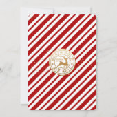 Carte Lettre d'accueil pour les elfes (Dos)