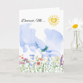 Carte Lettre d'amour à moi ou à quelqu'un qui a besoin d