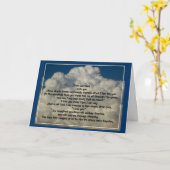 Carte Lettre d'amour aux parents (Fleur jaune)