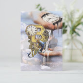 Carte Lettre d'anniversaire B (Debout devant)