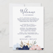 Carte Lettre de bienvenue de destination nautique modern (Devant)