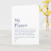 Carte Lettre de bootcamp de la maison, définition de ma (Fleur jaune)