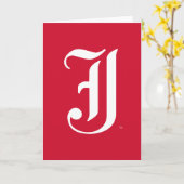 Carte LETTRE JSU Classique de l'Université d'État de Jac (Fleur jaune)