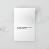 Carte Lettre monogramme "L" Joyeux anniversaire (Intérieur)