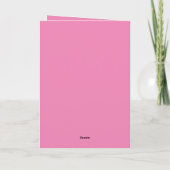 Carte Lettre P argent rose (Dos)