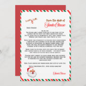 Carte Lettre personnalisée (Devant / Derrière)