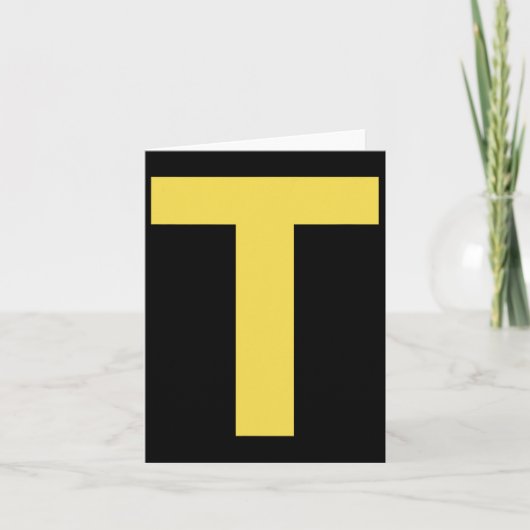 Carte Lettre T Fun Chipmunk Group Correspondant Hallowee (Devant)