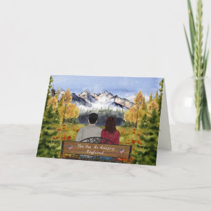 Carte Lettres Peintes De La Maison, Petit Ami En Camp D'
