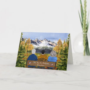 Carte Lettres Peintes de la Maison, Petit-Fils en Camp d