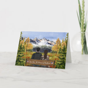 Carte Lettres Peintes De La Maison, Pour Mari En Camp D'