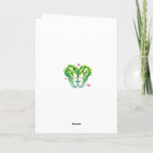 Carte Lettuce Be Together Forever Love (Dos)