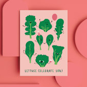 Carte Lettuce Celebrate You
