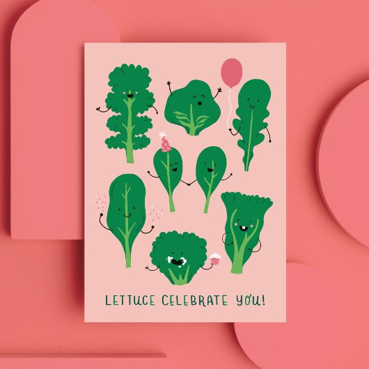 Carte Lettuce Celebrate You