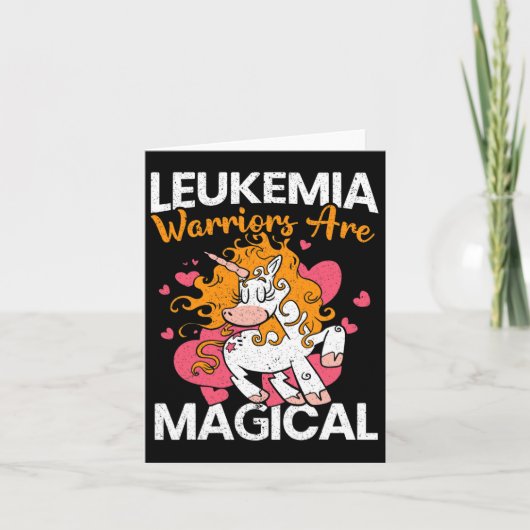 Carte Leukemia Warriors (Devant)