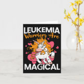 Carte Leukemia Warriors (Fleur jaune)