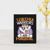 Carte Leukemia Warriors (Fleur jaune)