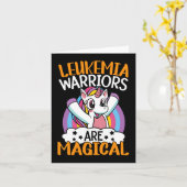 Carte Leukemia Warriors (Fleur jaune)