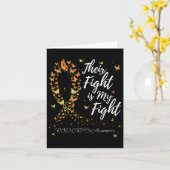 Carte Leur Combat Est Mon Combat Rsd Crps Conscience 1 (Fleur jaune)