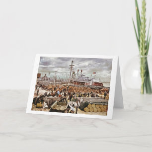 Carte Levée au Canal Street la Nouvelle-Orléans 1900