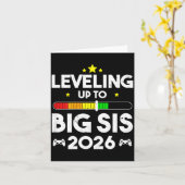 Carte Leveling Up To Big Sis Est 2026 New Big Sister 202 (Fleur jaune)