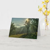 Carte Lever de soleil (Fleur jaune)